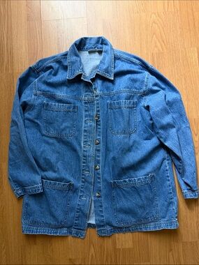 Cabin Creek Blue Denim Chore Jacket